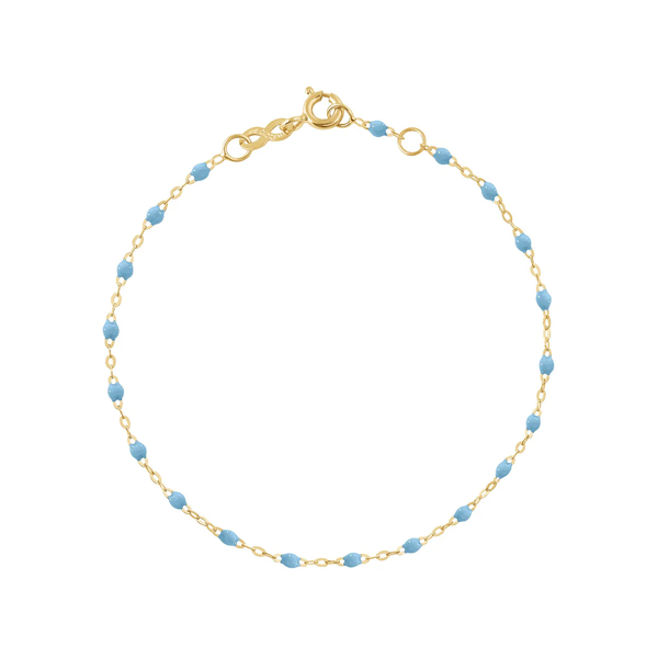 Classic Gigi Bracelet, Turquoise, 6.7in