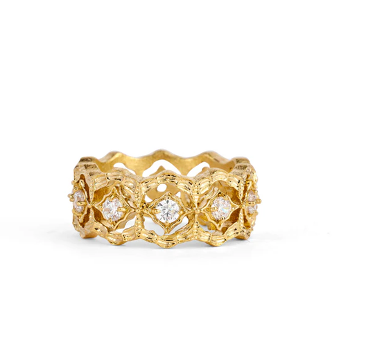 Byzance Ring White Zircon