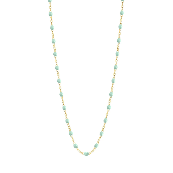 Classic Gigi Necklace, Jade, 19.7in