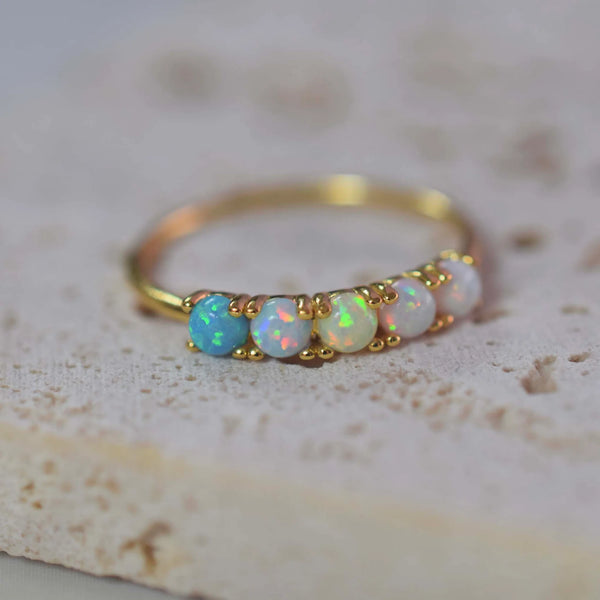Opal Ombre Quinn Ring, 7