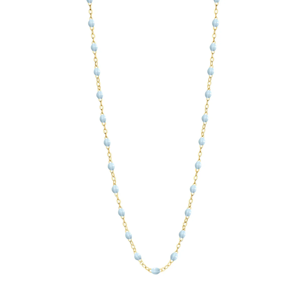 Classic Gigi Necklace, Baby Blue, 16.5in