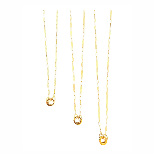 Shá Parlé Paperclip Chain with Charm Holder