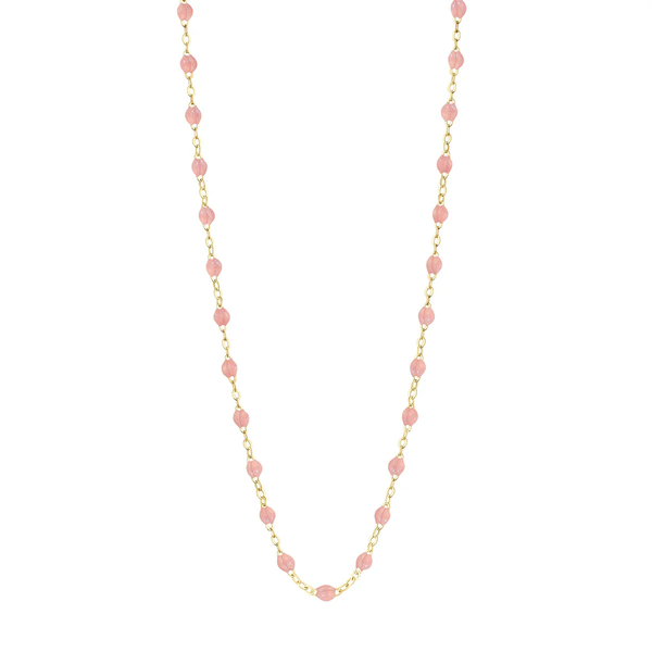 Classic Gigi Necklace, Blush, 19.7"